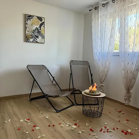 Sinalospa - Cosala Appartemement Sauna Jacuzzi Grande Terrasse A 5 Minutes De Nancy Place Stanislas Champigneulles